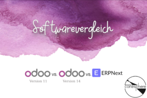 Read more about the article Softwarevergleich – ODOO 11, ODOO 14, ERPNext